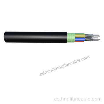 Cable de alimentación blindada aislada de 0.6/1kV XLPE 3 × 240+1 × 120